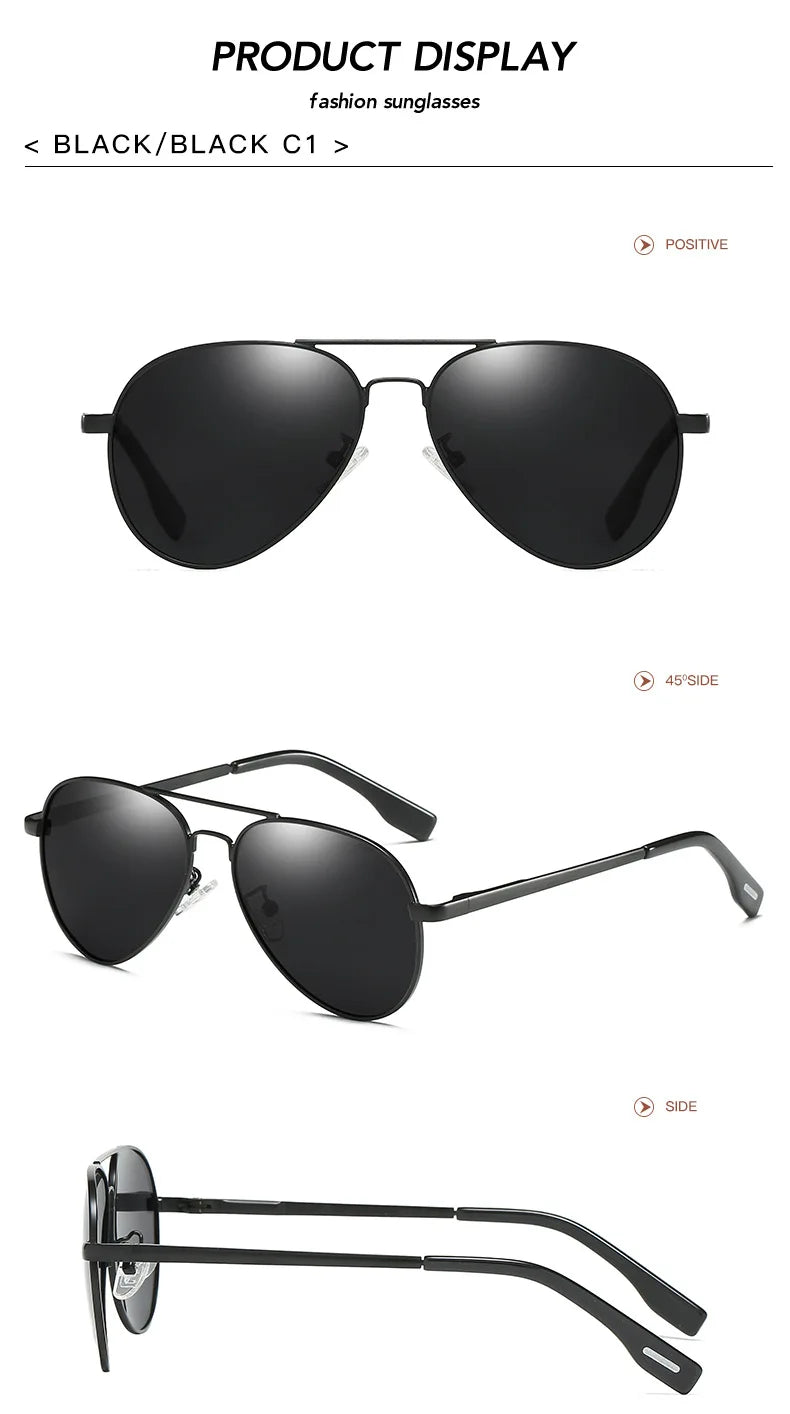MYT_0297 Men and women polarized sunglasses Aviation Sung Glasses For Small Face Retro Male Pilot sunglasses Oculos de sol UV400