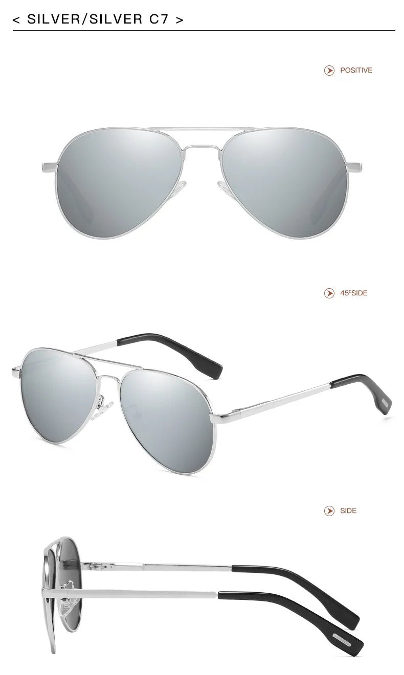 MYT_0297 Men and women polarized sunglasses Aviation Sung Glasses For Small Face Retro Male Pilot sunglasses Oculos de sol UV400