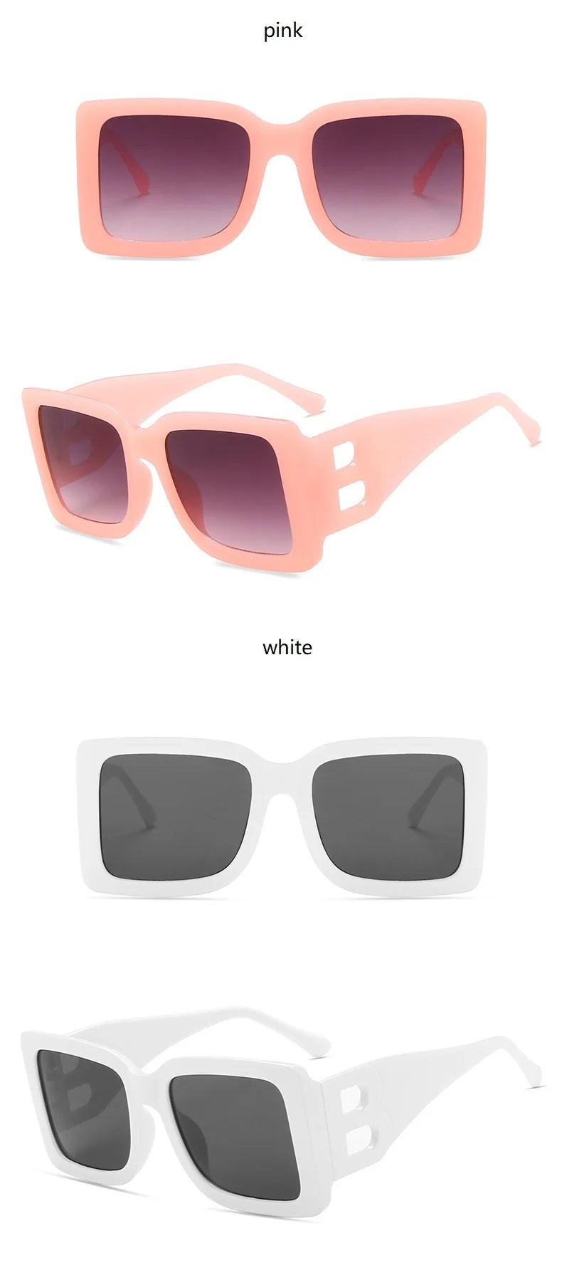 Oversized Square Sunglasses Women Fashion 2024 New Vintage Big Frame Shades Men Sun Glasses UV400 Eyewear Oculos Gafas De Sol