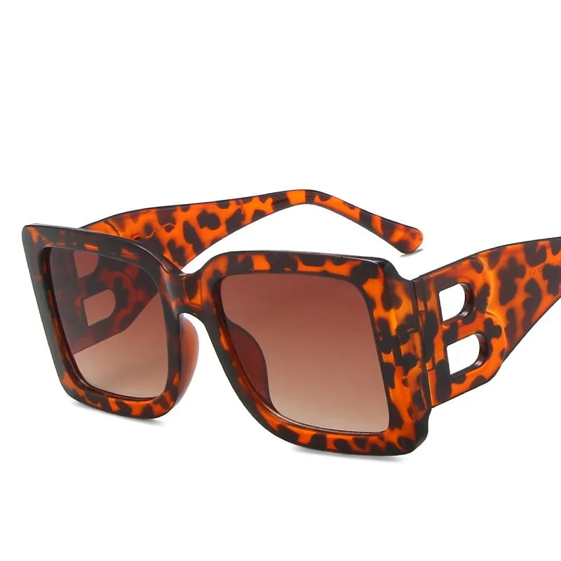 Oversized Square Sunglasses Women Fashion 2024 New Vintage Big Frame Shades Men Sun Glasses UV400 Eyewear Oculos Gafas De Sol