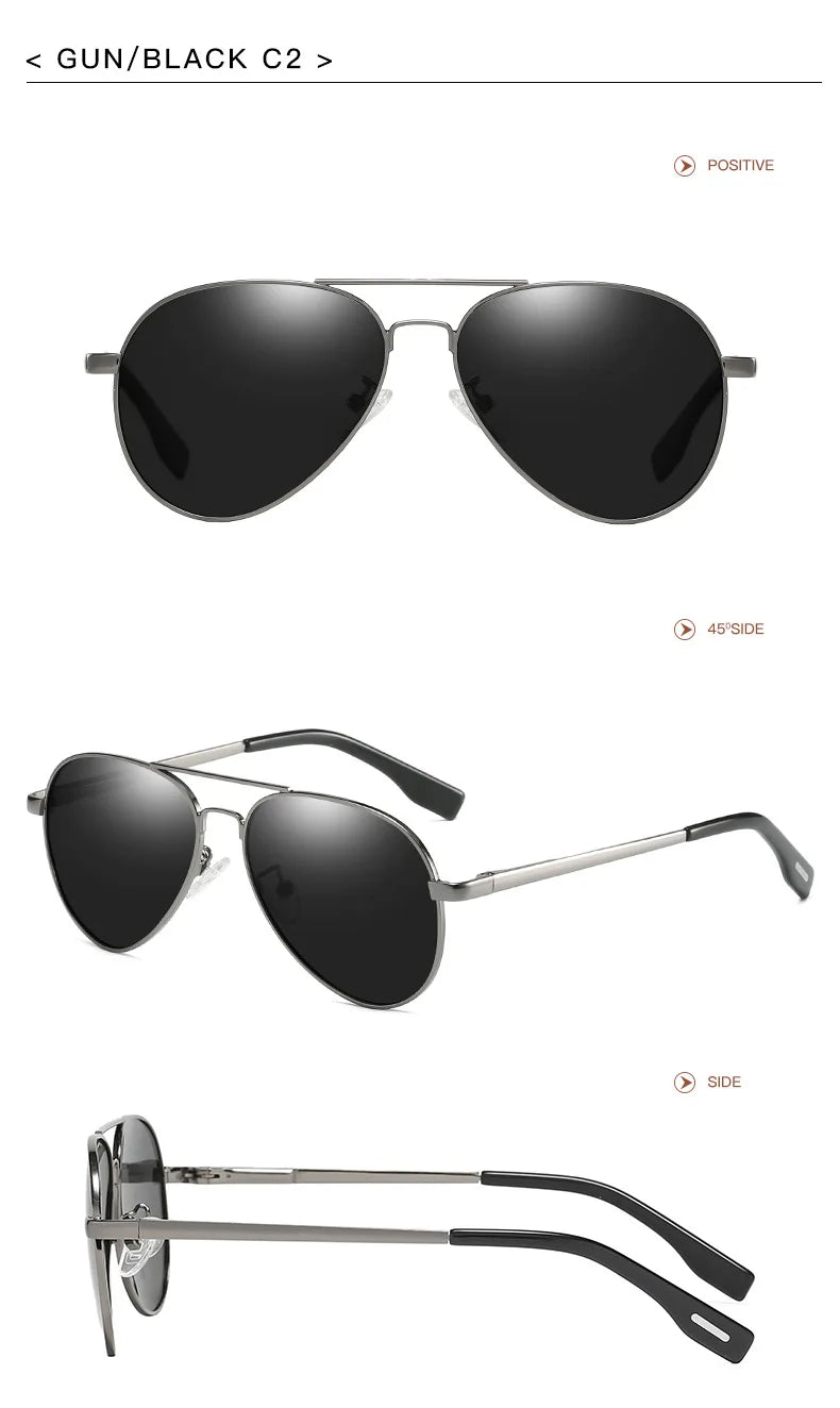 MYT_0297 Men and women polarized sunglasses Aviation Sung Glasses For Small Face Retro Male Pilot sunglasses Oculos de sol UV400