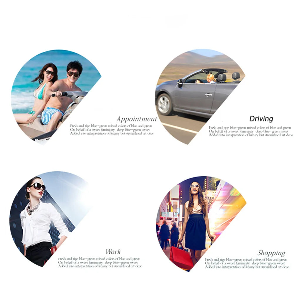 RUOBO Mirror Surface Lens Polarized Sunglasse Brand Design Eyewear For Men Women Round Driving Fishing Goggle UV400 Gafas De Sol