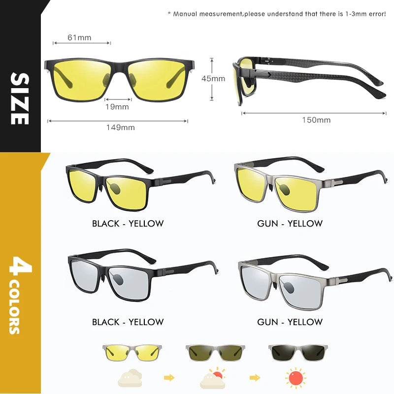 Sunglasses Men Day Night
