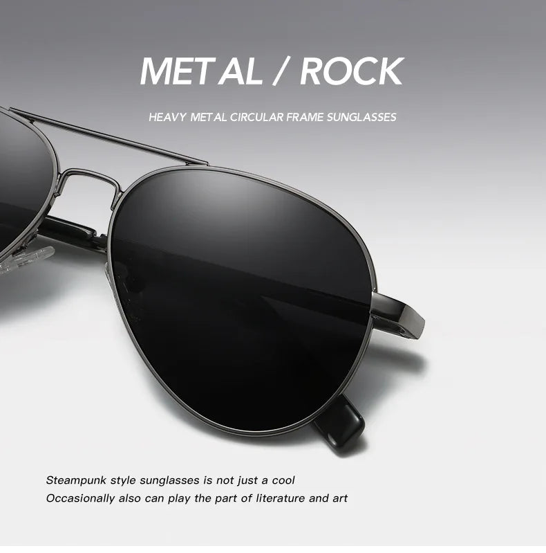 MYT_0297 Men and women polarized sunglasses Aviation Sung Glasses For Small Face Retro Male Pilot sunglasses Oculos de sol UV400