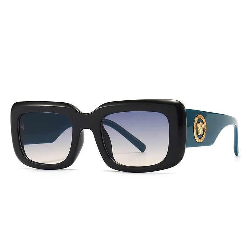 Hot Sale Fashion Sunglasses for Women European American Street Photography Ins Popular Model Square Sunglasses UV400 Men Shades