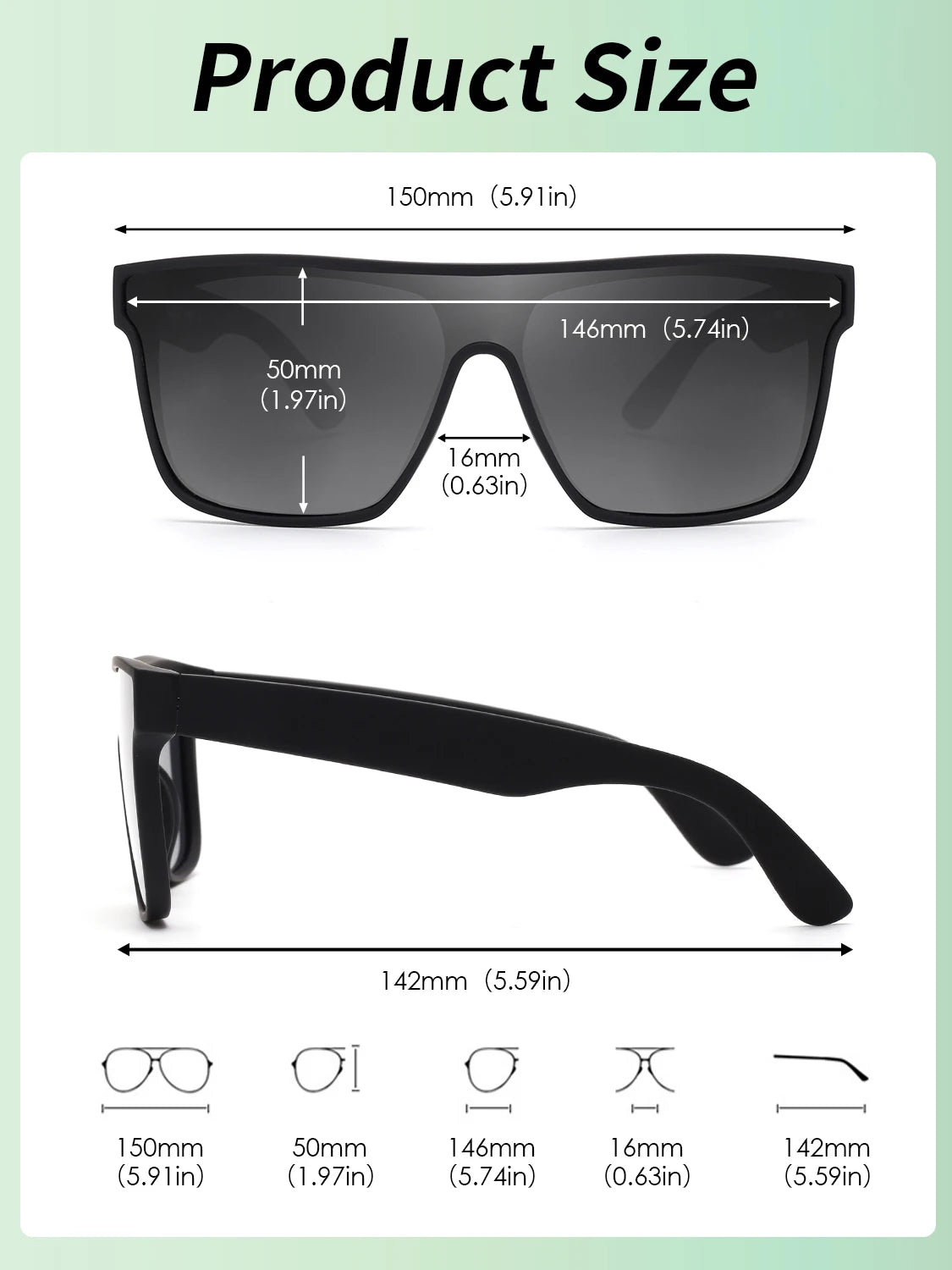 Fashion Travel Luxury Vintage Polarized Sunglasses For Men Women Driving Anti-glare Sun Glasses Eyewear UV400