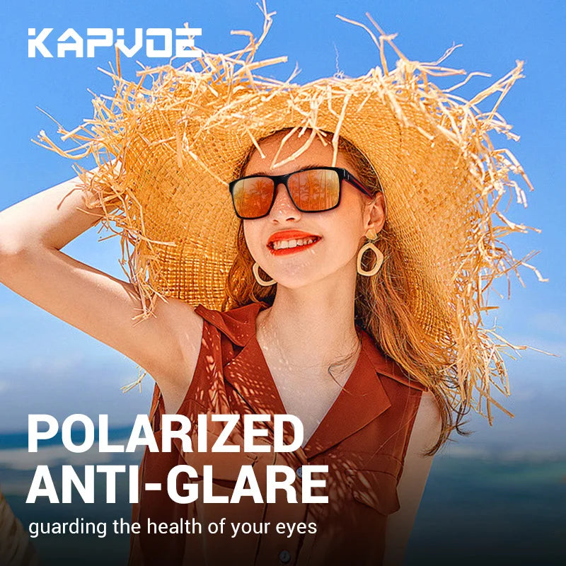 KAPVOE Polarized Cycling Sunglasses Men MTB Cycling Sunglasses Women Road Bike Glasses Outdoor Sports Bicycle Glasses