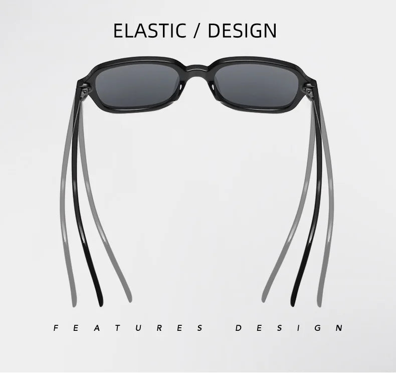 JNPCXI Fashion Square Women Luxury Sunglasses Retro Rivets Men Orange Lens Shades UV400 Sun Glasses