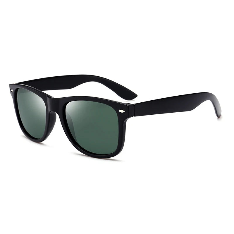 2140 Classic Square Polarized Sunglasses Men Women Retro Black Sun Glasses Male Fashion Summer Anti Glare Driving Shades