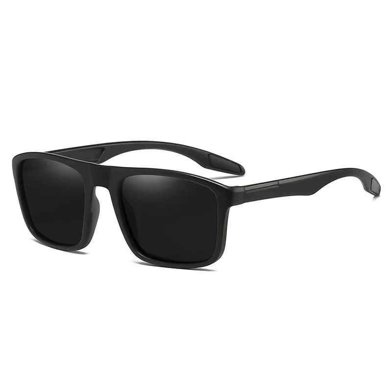 KDEAM Rectangular Ultra Light TR90 Sunglasses Men Polarized TAC 1.1mm Thickness Lens Driving Sun Glasses Women Sports Cat.3