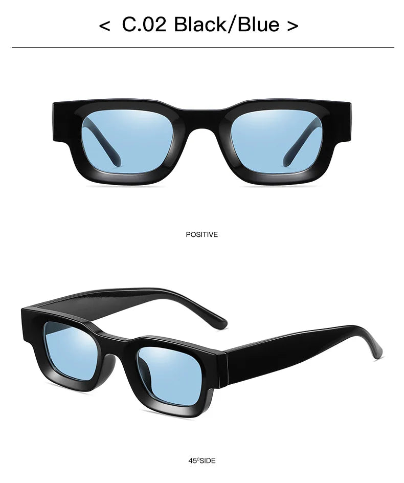 Ruiao Black Mens Polarized Luxury Premium Shades Designer Brand Sunglasses man Square Sun Glasses For Women High Quality UV400