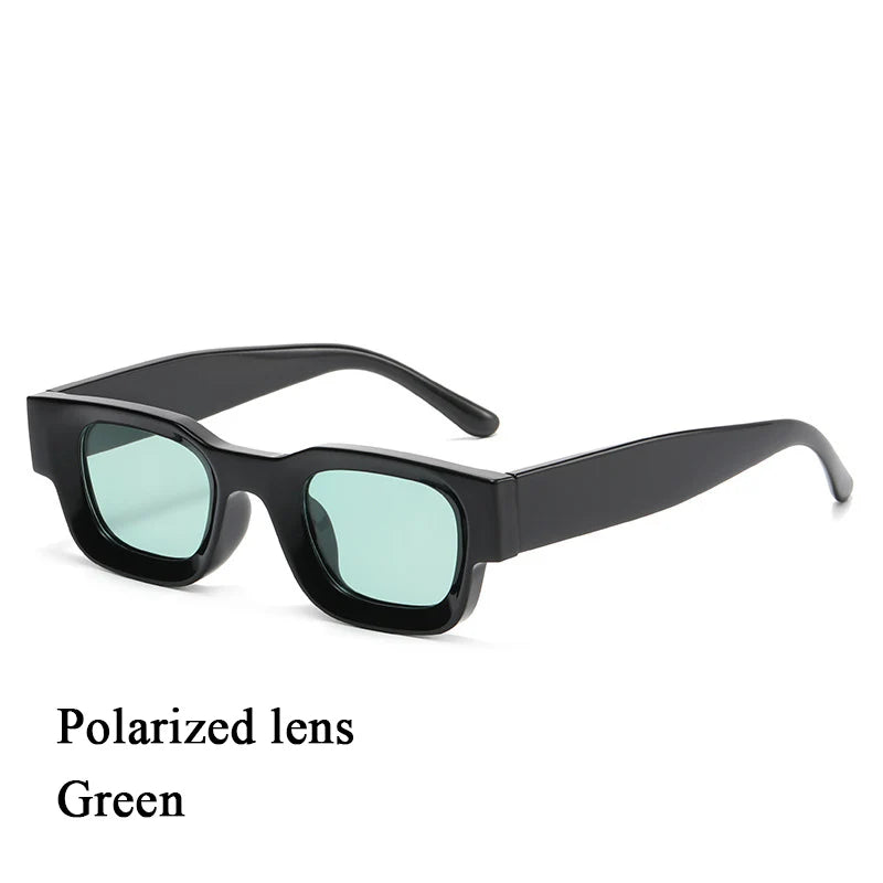 Ruiao Black Mens Polarized Luxury Premium Shades Designer Brand Sunglasses man Square Sun Glasses For Women High Quality UV400