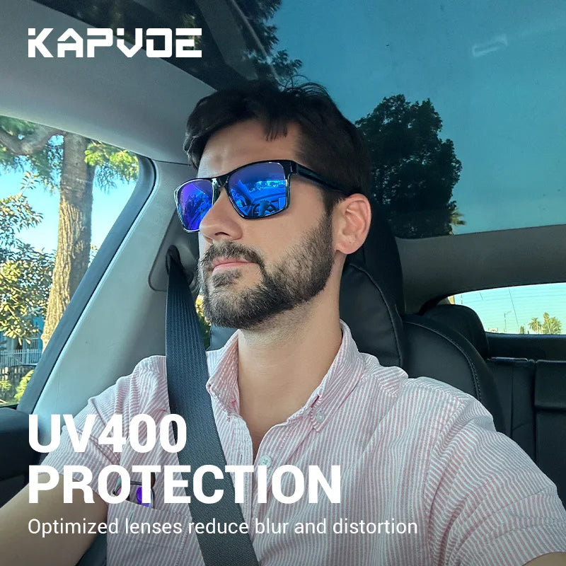 KAPVOE Polarized Cycling Sunglasses Men MTB Cycling Sunglasses Women Road Bike Glasses Outdoor Sports Bicycle Glasses