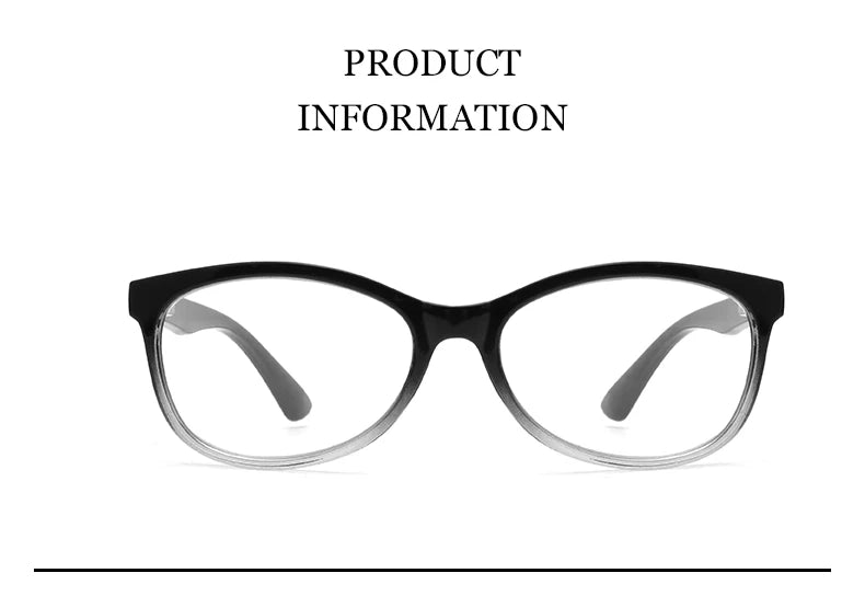 IENJOY Newest Mulifocal Readers High Quality Women Men Auto Adjusting Bifocal Reading Glasses +50 to +250 HD Magnifier
