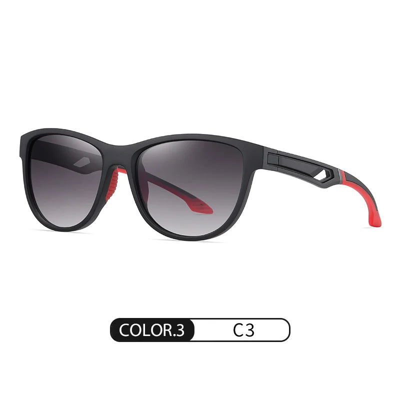 Reven Jate S12107 Men Polarized Sunglasses UV400 Good Quality Polarized Man Sunwear Protection from Strong Sunlight