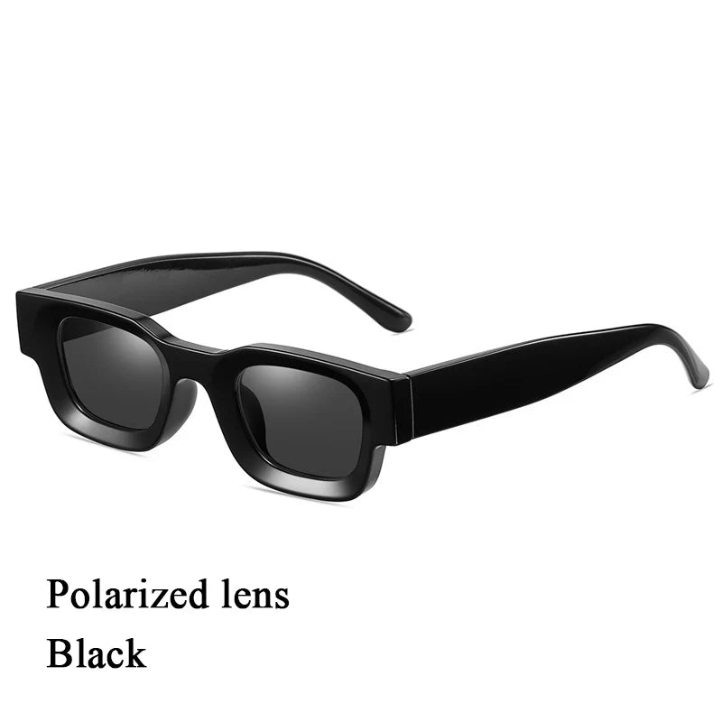 Ruiao Black Mens Polarized Luxury Premium Shades Designer Brand Sunglasses man Square Sun Glasses For Women High Quality UV400