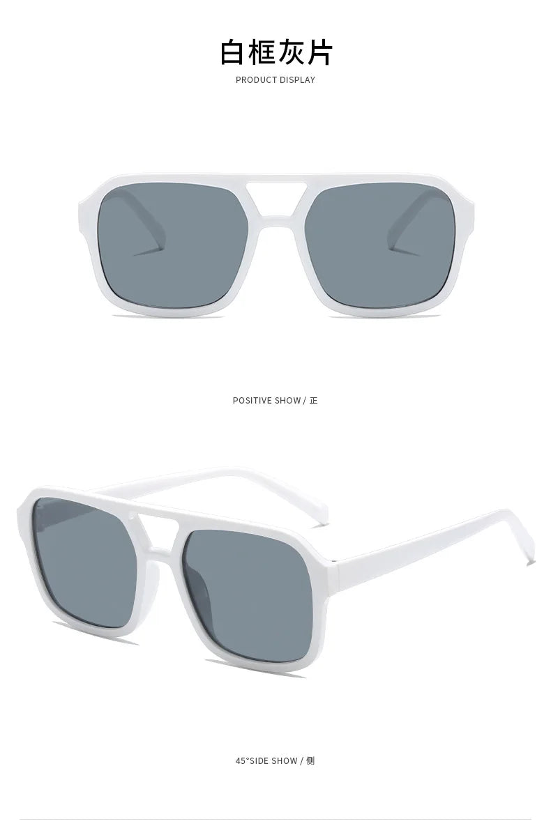 New Small Frame Sunglasses Men's Classic Vintage Square Sun Glasses Women's Outdoor Leisure Eyewear UV400 Oculos De Sol