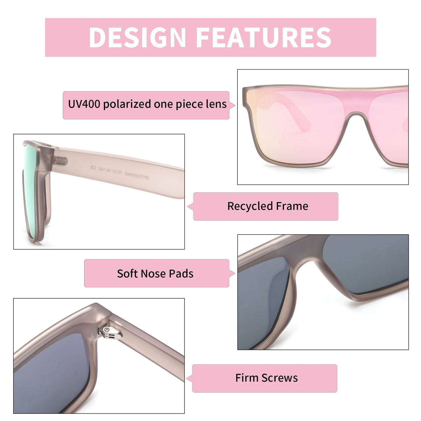 Fashion Travel Luxury Vintage Polarized Sunglasses For Men Women Driving Anti-glare Sun Glasses Eyewear UV400