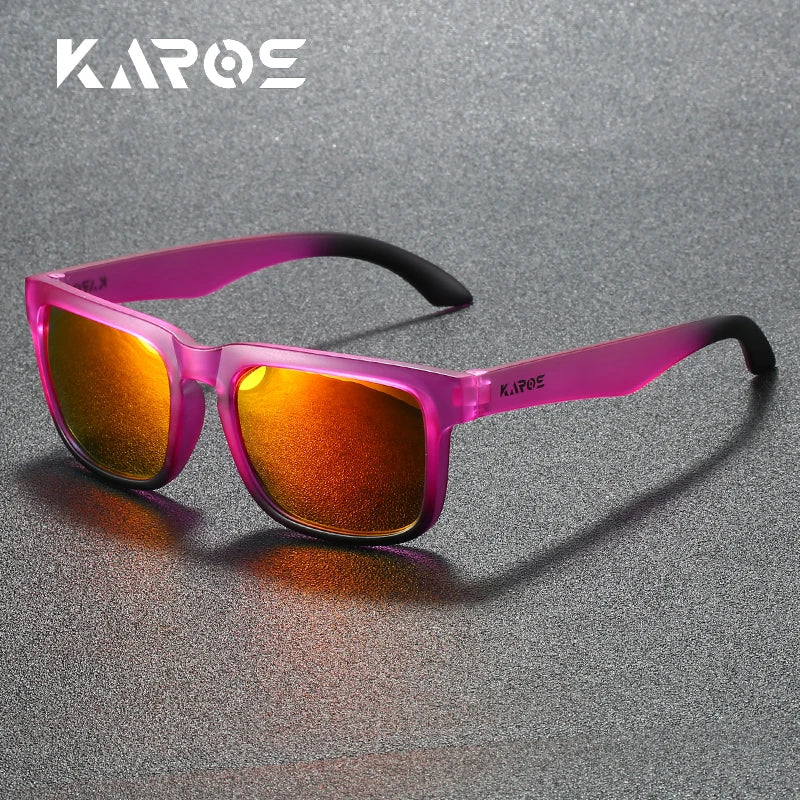 HR Fashion Polarized Sunglasses Women Men Outdoor Sports Glasses Ultra light UV400 Eyewear Retro Fishing Driving Sun Shades