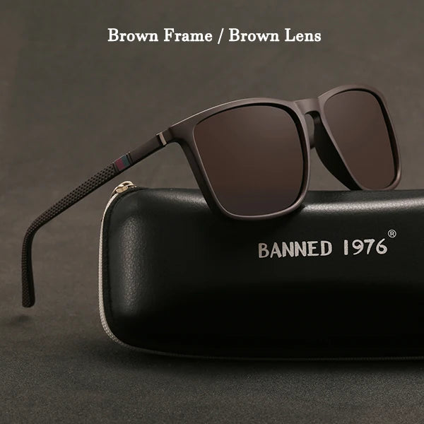 Women Men Cool TR90 Polarized Sunglasses UV400 Protection Brand Driving Gafas Oculos De Sol Sun Glasses With Original Box