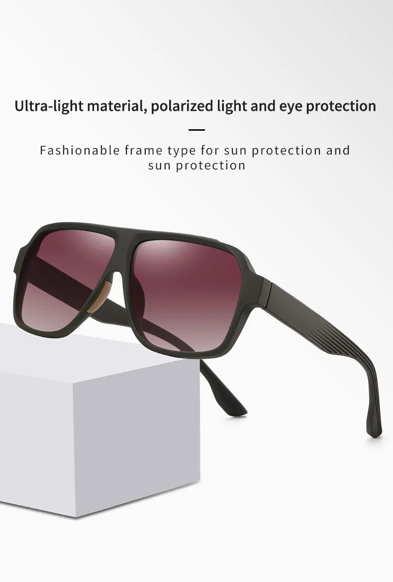 Reven Jate S11105 Men Polarized Sunglasses UV400 Good Quality Polarized Man Sunwear Protection from Strong Sunlight