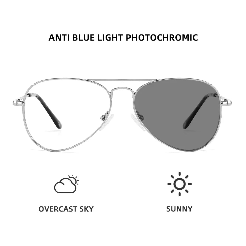 Women Reading Glasses Anti Blue Light Eyeglass Frames for Men Photochromic Prescription Eyeglasses for Women Sunglasses Reader