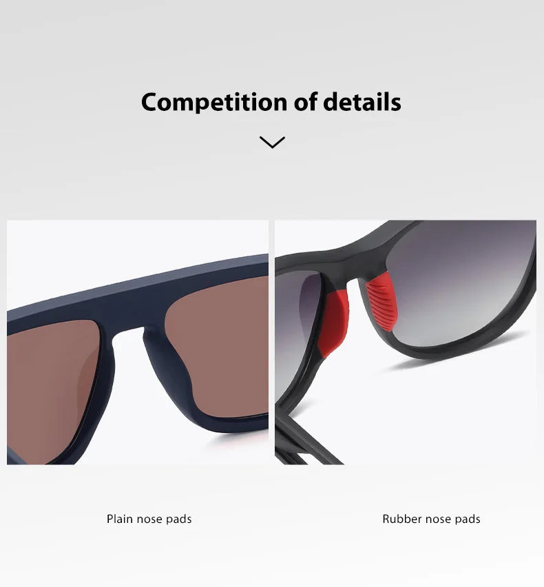 Reven Jate S12107 Men Polarized Sunglasses UV400 Good Quality Polarized Man Sunwear Protection from Strong Sunlight