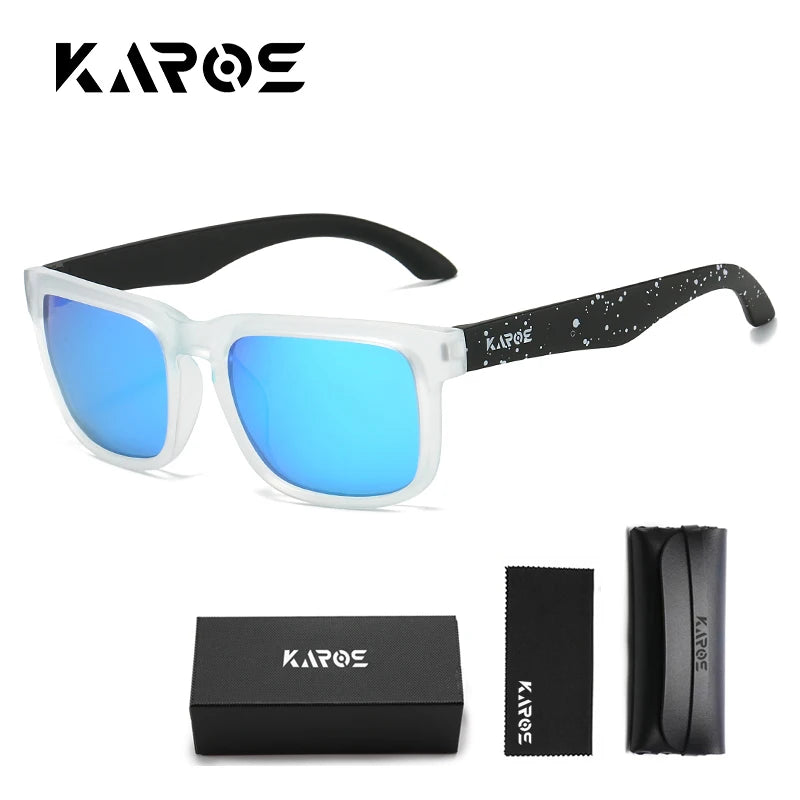 HR Fashion Polarized Sunglasses Women Men Outdoor Sports Glasses Ultra light UV400 Eyewear Retro Fishing Driving Sun Shades