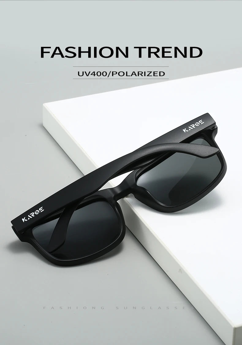 HR Fashion Polarized Sunglasses Women Men Outdoor Sports Glasses Ultra light UV400 Eyewear Retro Fishing Driving Sun Shades