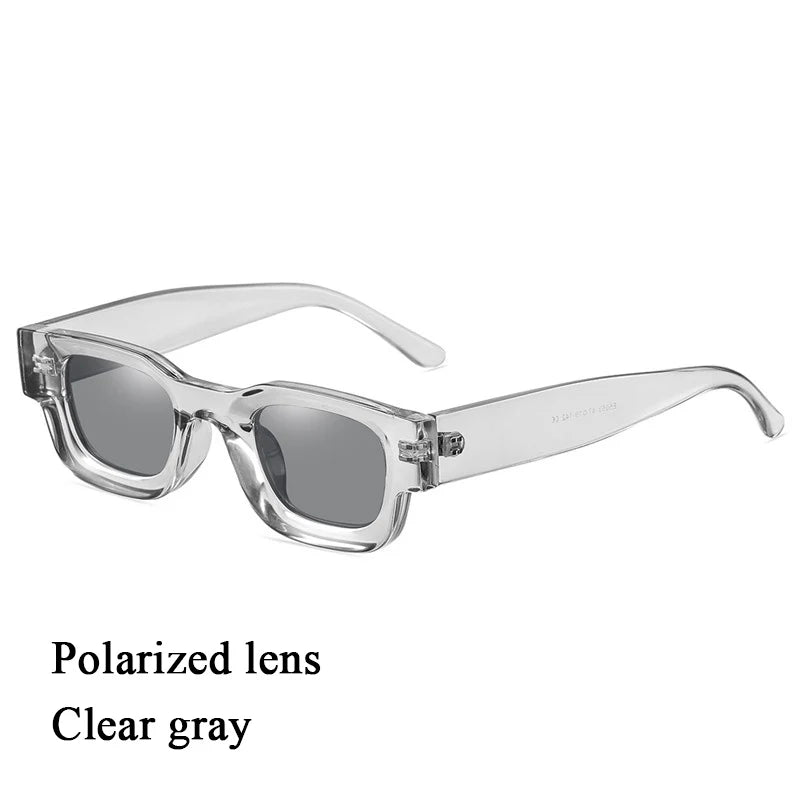 Ruiao Black Mens Polarized Luxury Premium Shades Designer Brand Sunglasses man Square Sun Glasses For Women High Quality UV400