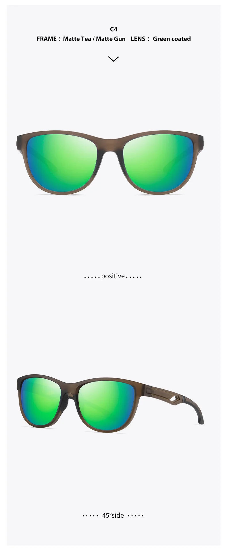 Reven Jate S12107 Men Polarized Sunglasses UV400 Good Quality Polarized Man Sunwear Protection from Strong Sunlight