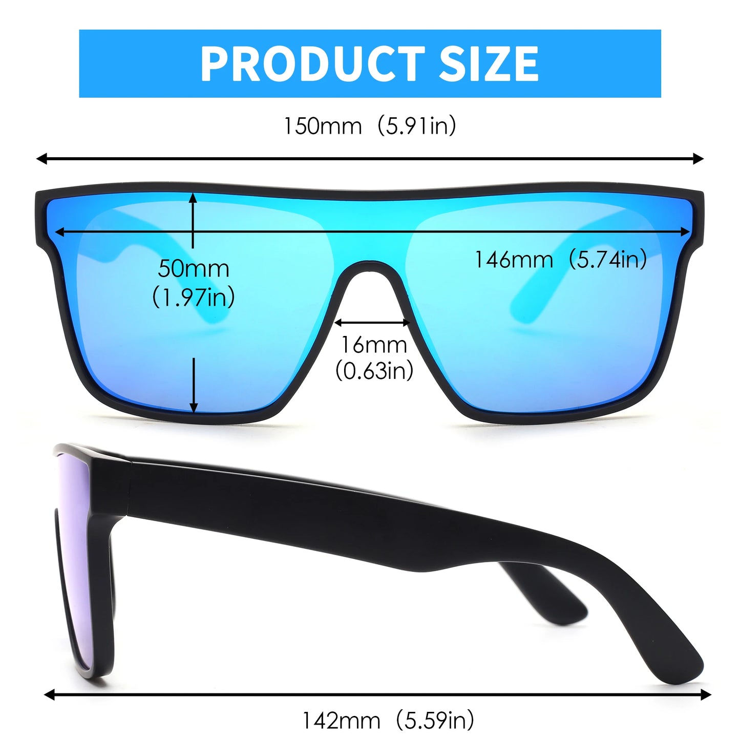 Fashion Travel Luxury Vintage Polarized Sunglasses For Men Women Driving Anti-glare Sun Glasses Eyewear UV400