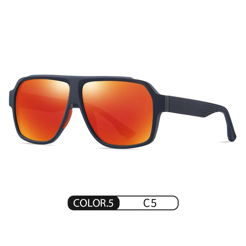 Reven Jate S11105 Men Polarized Sunglasses UV400 Good Quality Polarized Man Sunwear Protection from Strong Sunlight