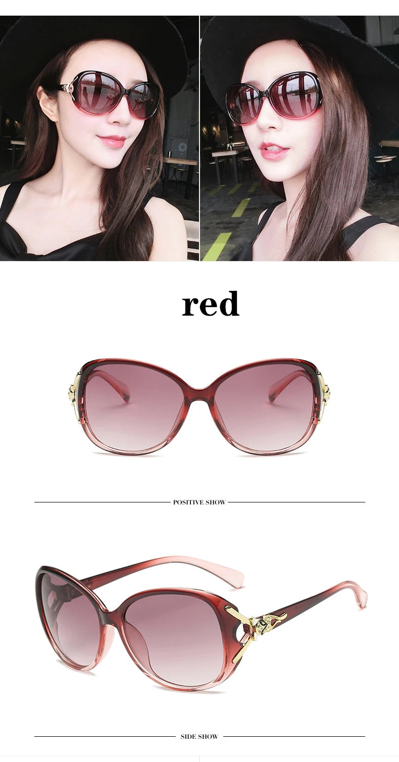 Sunglasses Women UV Blocking Textured Sunglasses Gradient Black Outdoor Sunglasses Oculos Sol Feminino