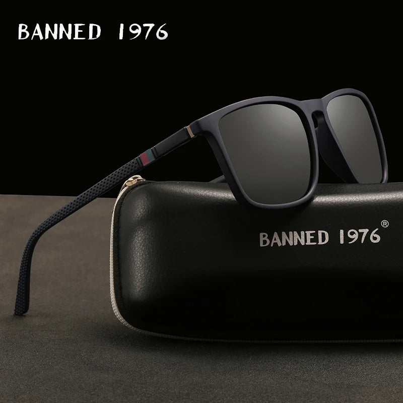 Women Men Cool TR90 Polarized Sunglasses UV400 Protection Brand Driving Gafas Oculos De Sol Sun Glasses With Original Box