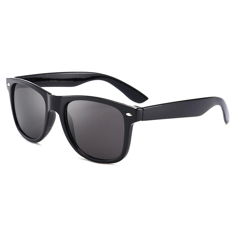 2140 Classic Square Polarized Sunglasses Men Women Retro Black Sun Glasses Male Fashion Summer Anti Glare Driving Shades