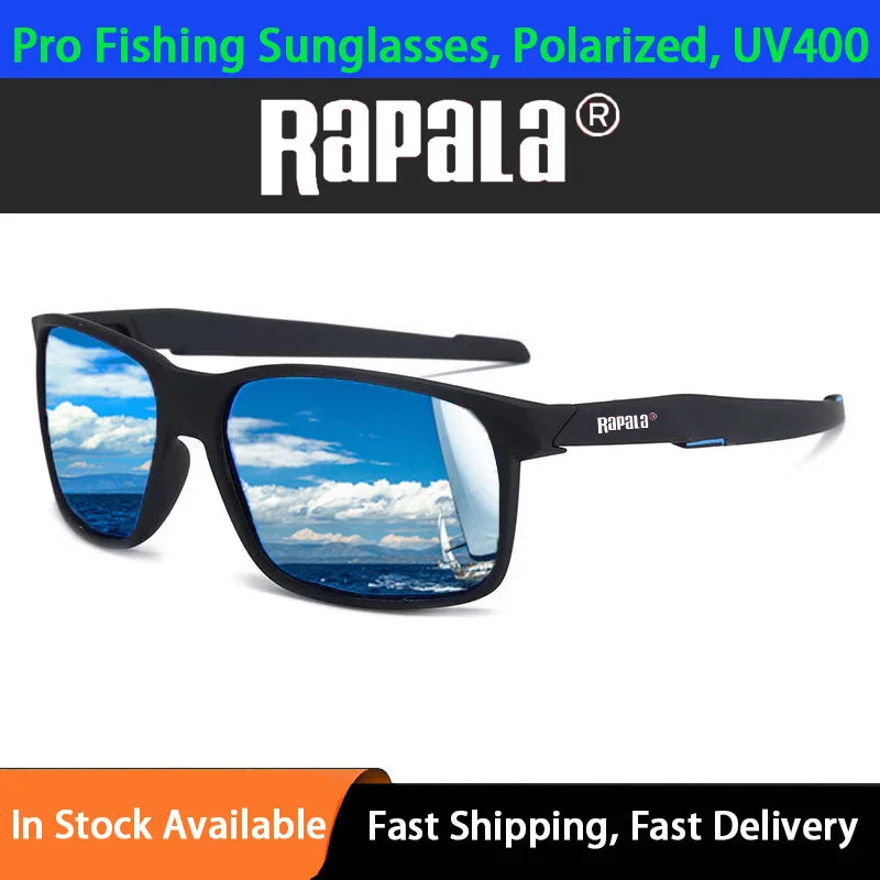 New Rapala Fashional Polarized Sunglasses Outdoor Mountaineering Anti-ultraviolet Polarized Sunglasses Riding Fishing Sunglasses