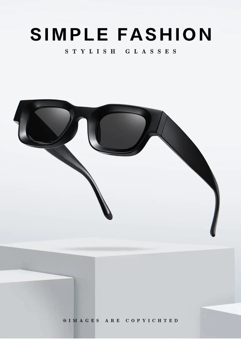 Ruiao Black Mens Polarized Luxury Premium Shades Designer Brand Sunglasses man Square Sun Glasses For Women High Quality UV400