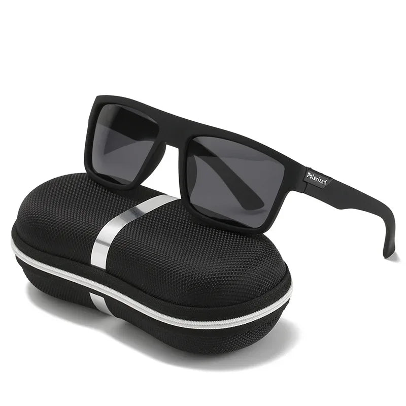 Square Polarized Sunglasses Men Women Classic Sports Outdoor Fishing Travel Colorful Sun Glasses UV400 Goggles