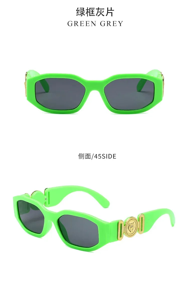Small Rectangle Sunglasses Men Women Square Sun Glasses Travel Shades Vintage Retro UV400 Lunette Soleil Femme Gafas De Sol