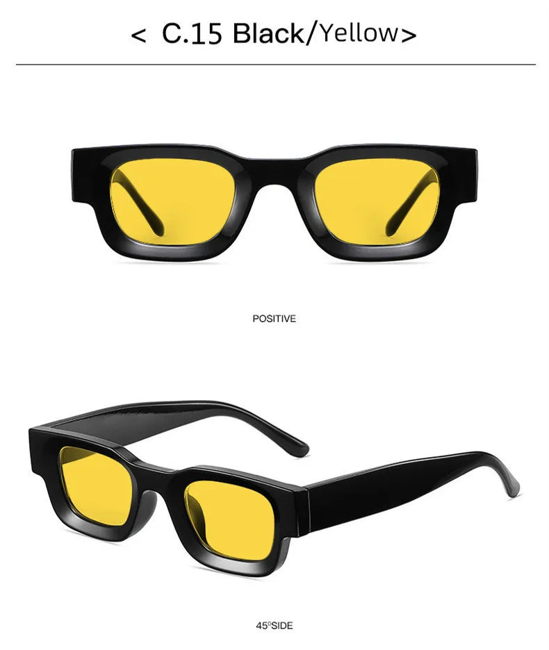 Ruiao Black Mens Polarized Luxury Premium Shades Designer Brand Sunglasses man Square Sun Glasses For Women High Quality UV400