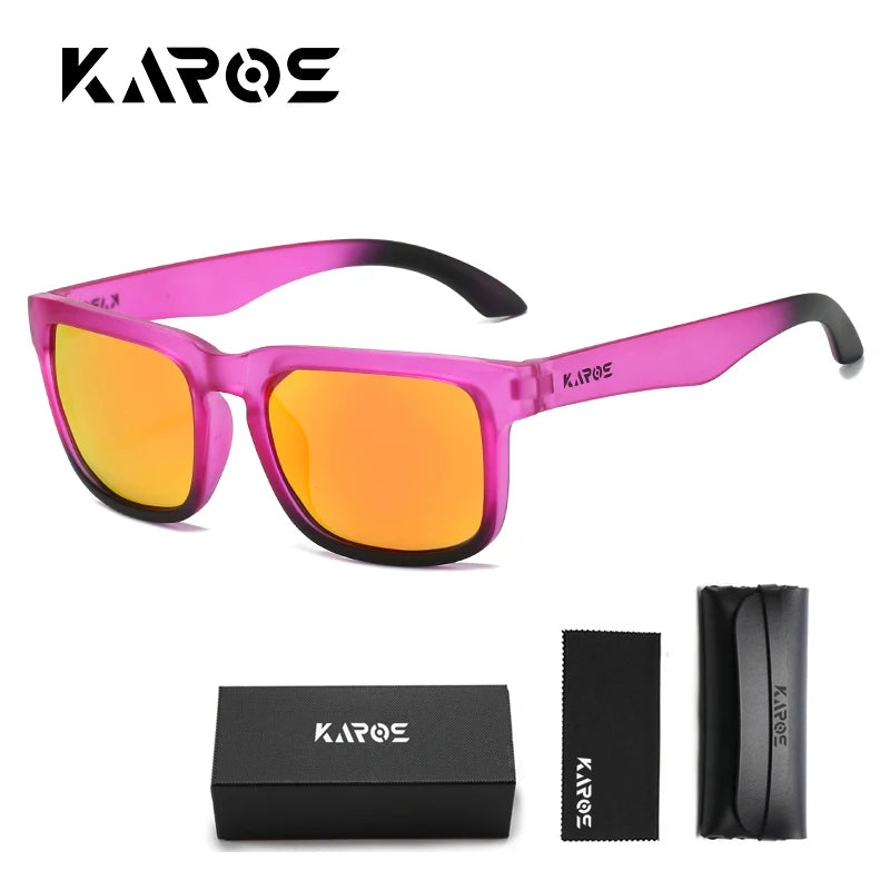 HR Fashion Polarized Sunglasses Women Men Outdoor Sports Glasses Ultra light UV400 Eyewear Retro Fishing Driving Sun Shades
