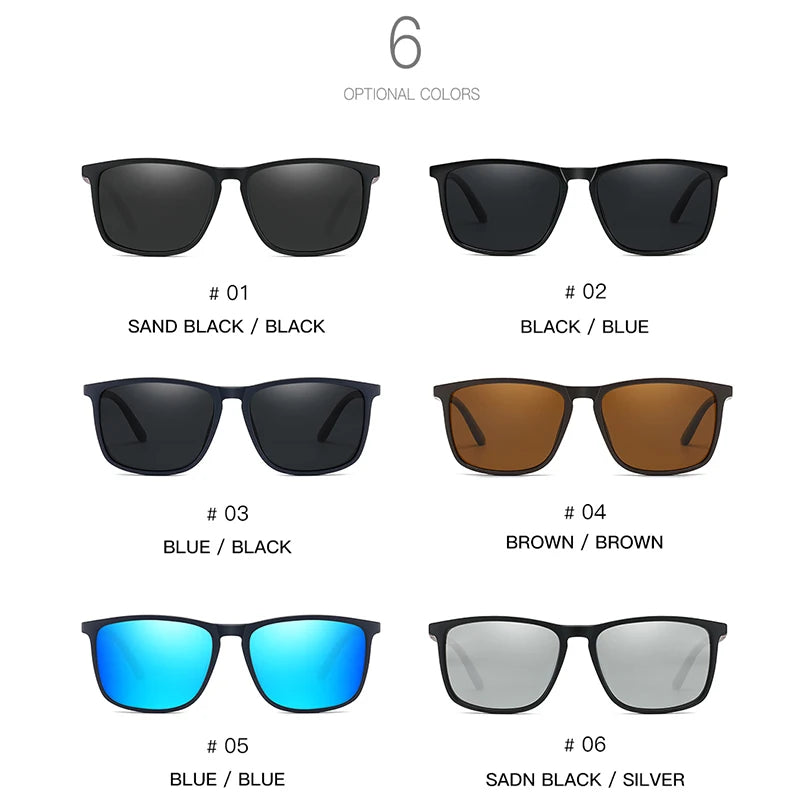 Women Men Cool TR90 Polarized Sunglasses UV400 Protection Brand Driving Gafas Oculos De Sol Sun Glasses With Original Box