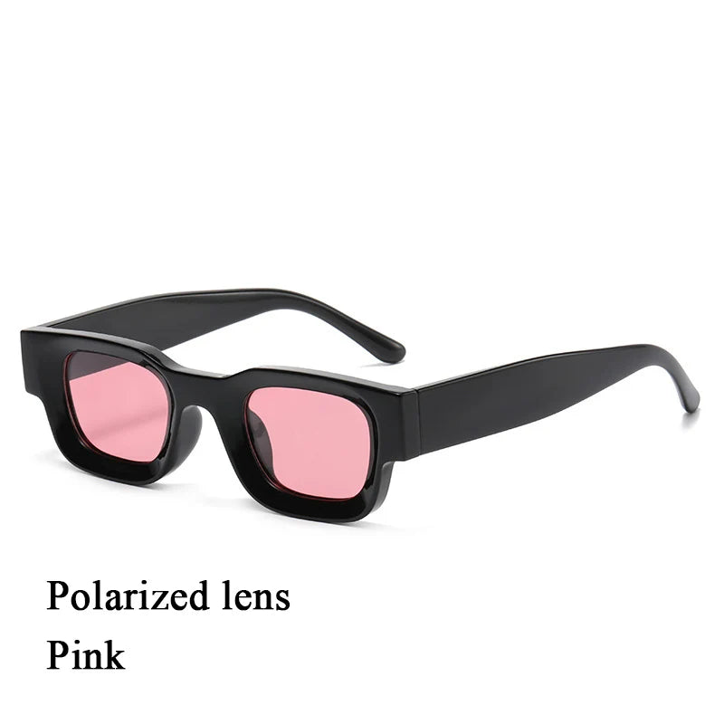 Ruiao Black Mens Polarized Luxury Premium Shades Designer Brand Sunglasses man Square Sun Glasses For Women High Quality UV400