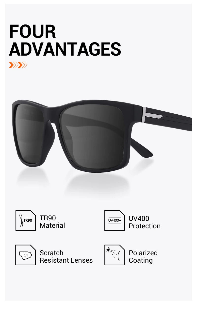 KAPVOE Polarized Cycling Sunglasses Men MTB Cycling Sunglasses Women Road Bike Glasses Outdoor Sports Bicycle Glasses