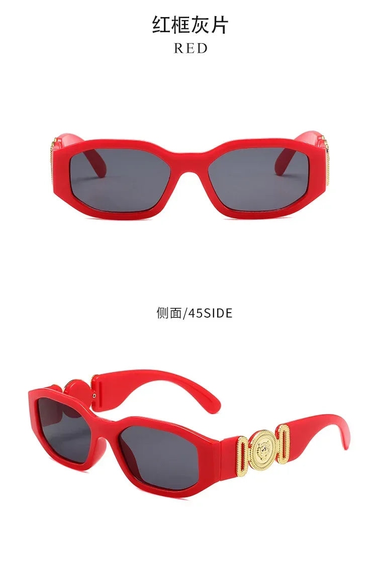 Small Rectangle Sunglasses Men Women Square Sun Glasses Travel Shades Vintage Retro UV400 Lunette Soleil Femme Gafas De Sol