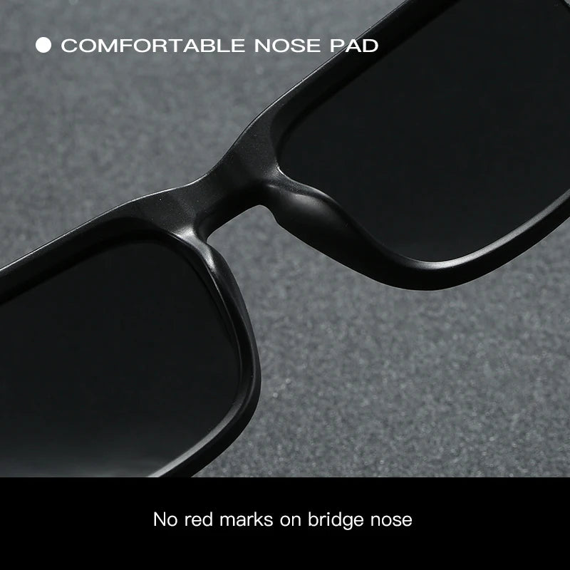 HR Fashion Polarized Sunglasses Women Men Outdoor Sports Glasses Ultra light UV400 Eyewear Retro Fishing Driving Sun Shades