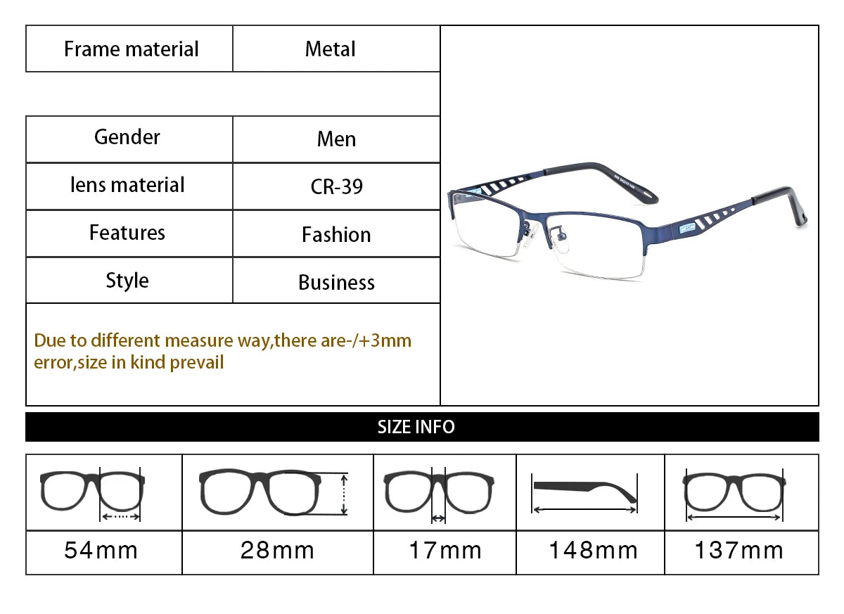 Photochromic Eye Glasses Men Women Myopia Eyeglasses Finished Glasses Students Short Sight Eyewear 0 +0.5 +1 +1.25 +1.5 +1.75 +6