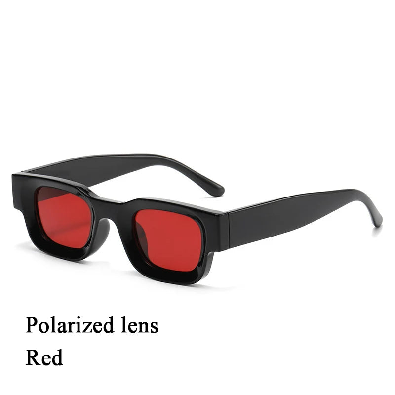 Ruiao Black Mens Polarized Luxury Premium Shades Designer Brand Sunglasses man Square Sun Glasses For Women High Quality UV400