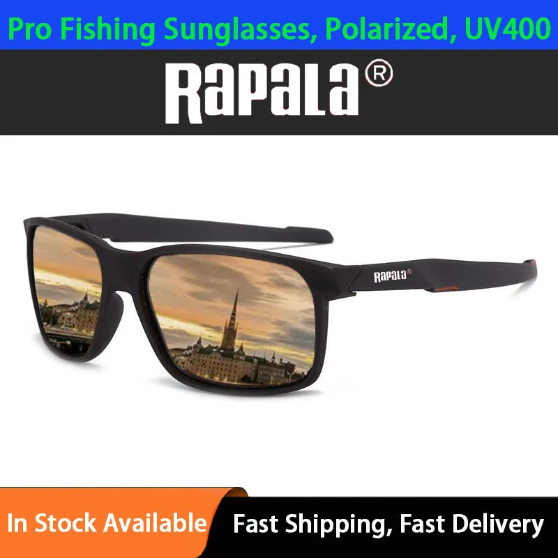 New Rapala Fashional Polarized Sunglasses Outdoor Mountaineering Anti-ultraviolet Polarized Sunglasses Riding Fishing Sunglasses